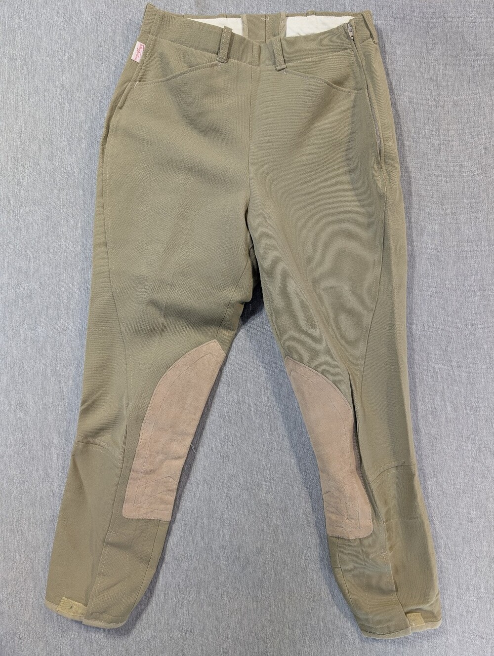 The Tailored Sportsman Riding Pants Women's 24 Tan Side Zip